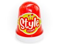 Слайм Style "Slime красный с ароматом клубники" 130 мл (Сл-014)